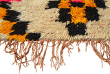Vintage Moroccan Rug Vintage Hand Knotted Rugs Moroccan Style Rug Medium Size | Illuminate Collective illuminate collective 