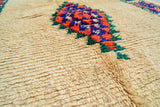 Vintage Moroccan Rug Vintage Hooked Rugs -  Blue Vintage Rugs - Illuminate Collective illuminate collective 