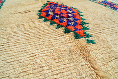 Vintage Moroccan Rug Vintage Hooked Rugs -  Blue Vintage Rugs - Illuminate Collective illuminate collective 