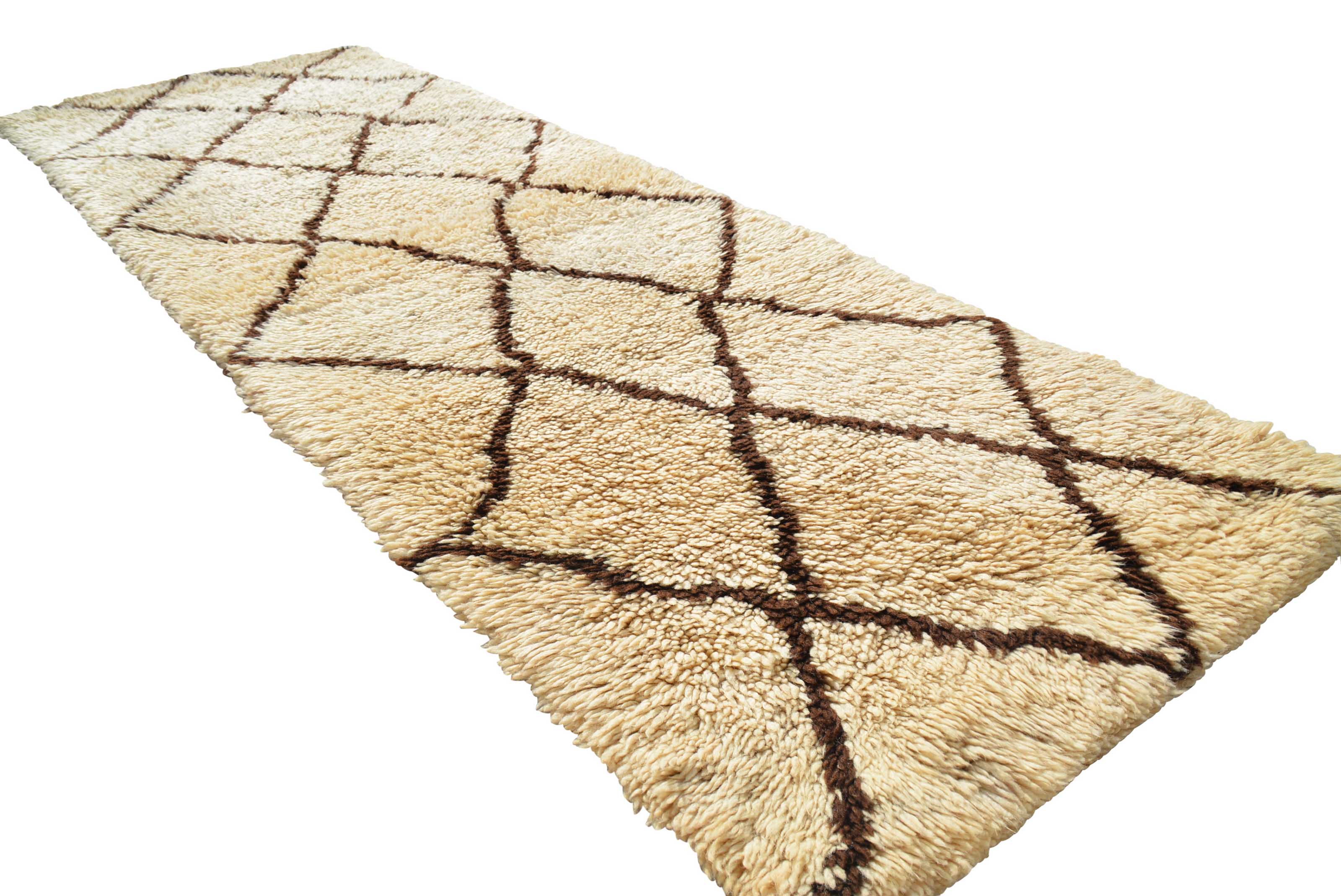 Vintage Moroccan Rug - Vintage Hooked Rugs - Illuminate Collective