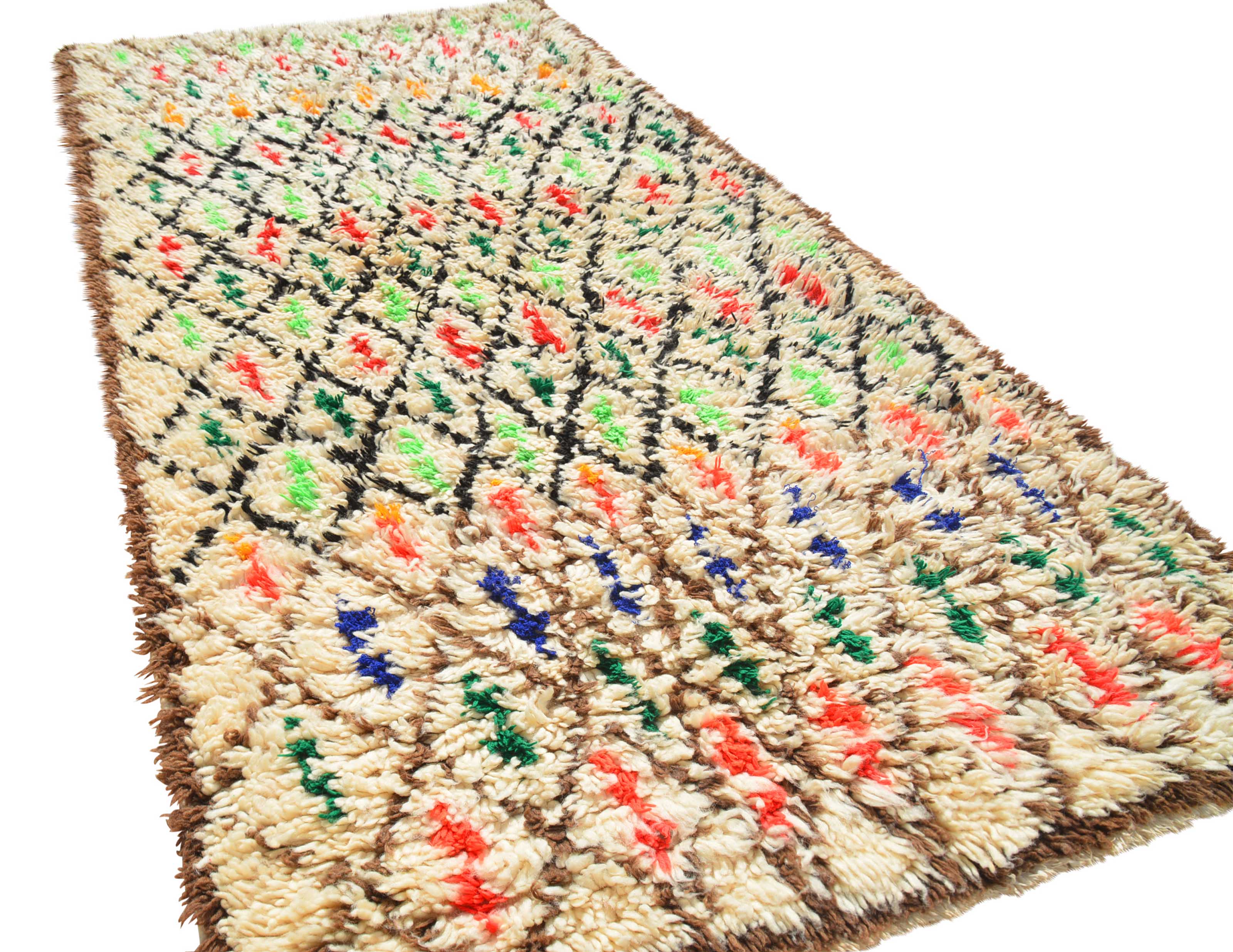 Vintage Moroccan Rug Vintage Hooked Rugs Online | Vintage Moroccan Rug | Vintage Retro Rugs | Illuminate Collective illuminate collective 