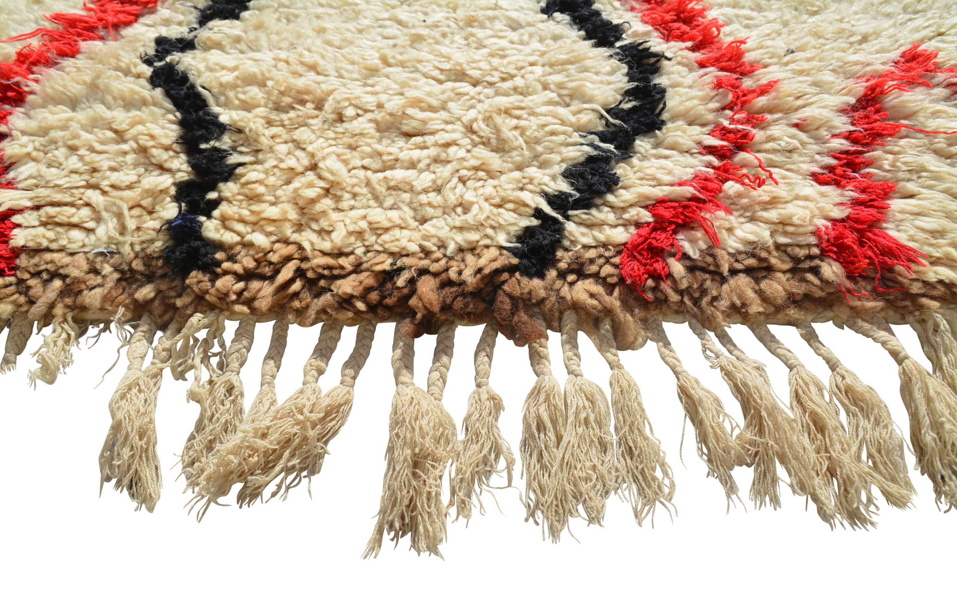 Vintage Moroccan Rug Vintage Hooked Rugs - Vintage Rugs 8x10 - Illuminate Collective illuminate collective 