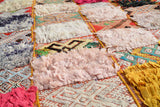 Vintage Moroccan Rug Vintage Hooked Rugs - Vintage Wool Rug - Illuminate Collective illuminate collective 