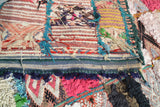 Vintage Moroccan Rug Vintage Hooked Rugs - Vintage Wool Rug - Illuminate Collective illuminate collective 