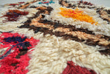 Vintage Moroccan Rug Vintage Mid Century Modern Rugs for Sale | Moroccan Pattern Rug Small Size | Illuminate Collective illuminate collective 
