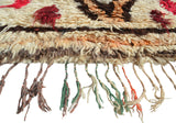 Vintage Moroccan Rug Vintage Mid Century Modern Rugs for Sale | Moroccan Pattern Rug Small Size | Illuminate Collective illuminate collective 
