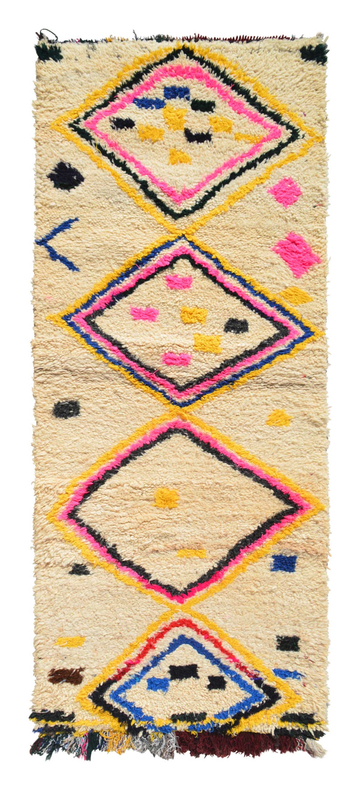 Vintage Moroccan Rug Vintage Modern Rugs - Pink Vintage Rug - Illuminate Collective illuminate collective 