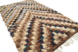 Vintage Moroccan Rug Vintage Moroccan Rug - Blue And Brown Rugs - Illuminate Collective illuminate collective 