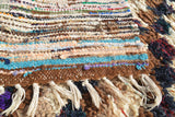 Vintage Moroccan Rug Vintage Moroccan Rug - Blue And Brown Rugs - Illuminate Collective illuminate collective 