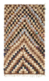 Vintage Moroccan Rug Vintage Moroccan Rug - Blue And Brown Rugs - Illuminate Collective illuminate collective 