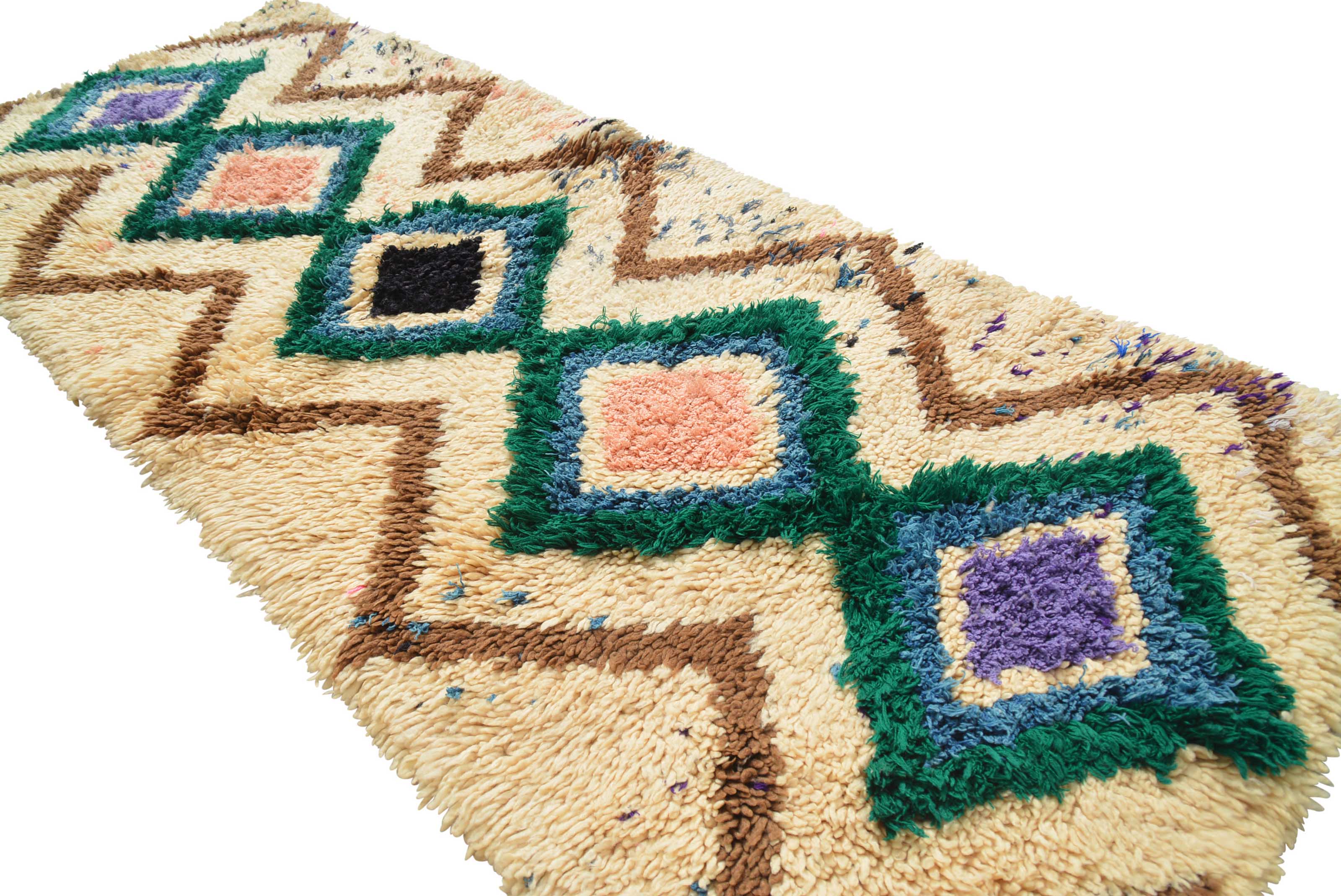 Vintage Moroccan Rug Vintage Moroccan Rug - Blue Area Rugs 8x10 - Vintage Farmhouse Rugs illuminate collective 