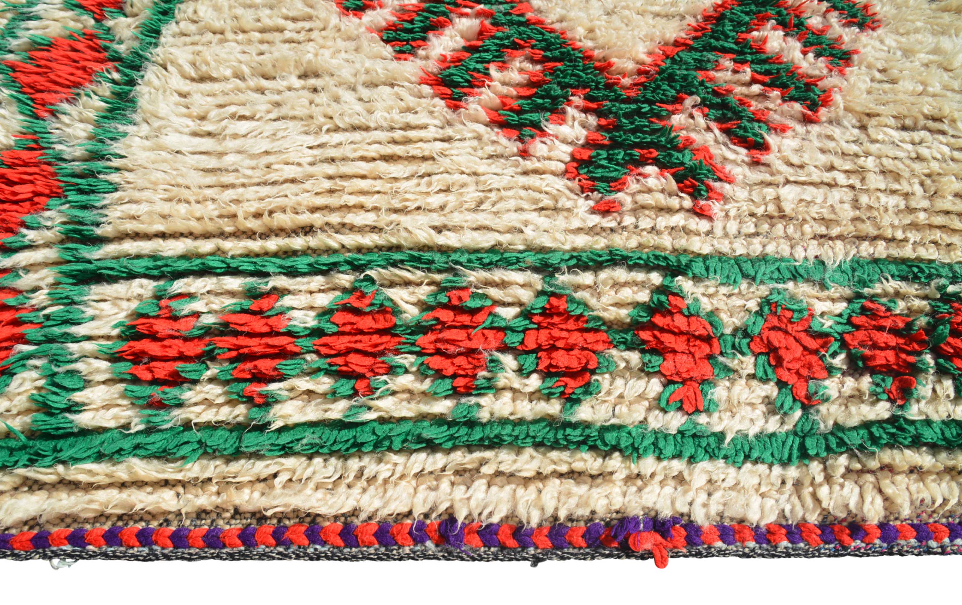Vintage Moroccan Rug Vintage Moroccan Rug - Hand Knotted Rugs - Illuminate Collective illuminate collective 