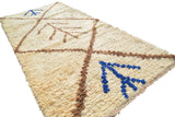 Vintage Moroccan Rug Vintage Moroccan Rug - Navy Blue Area Rugs - Blue Vintage Rugs illuminate collective 