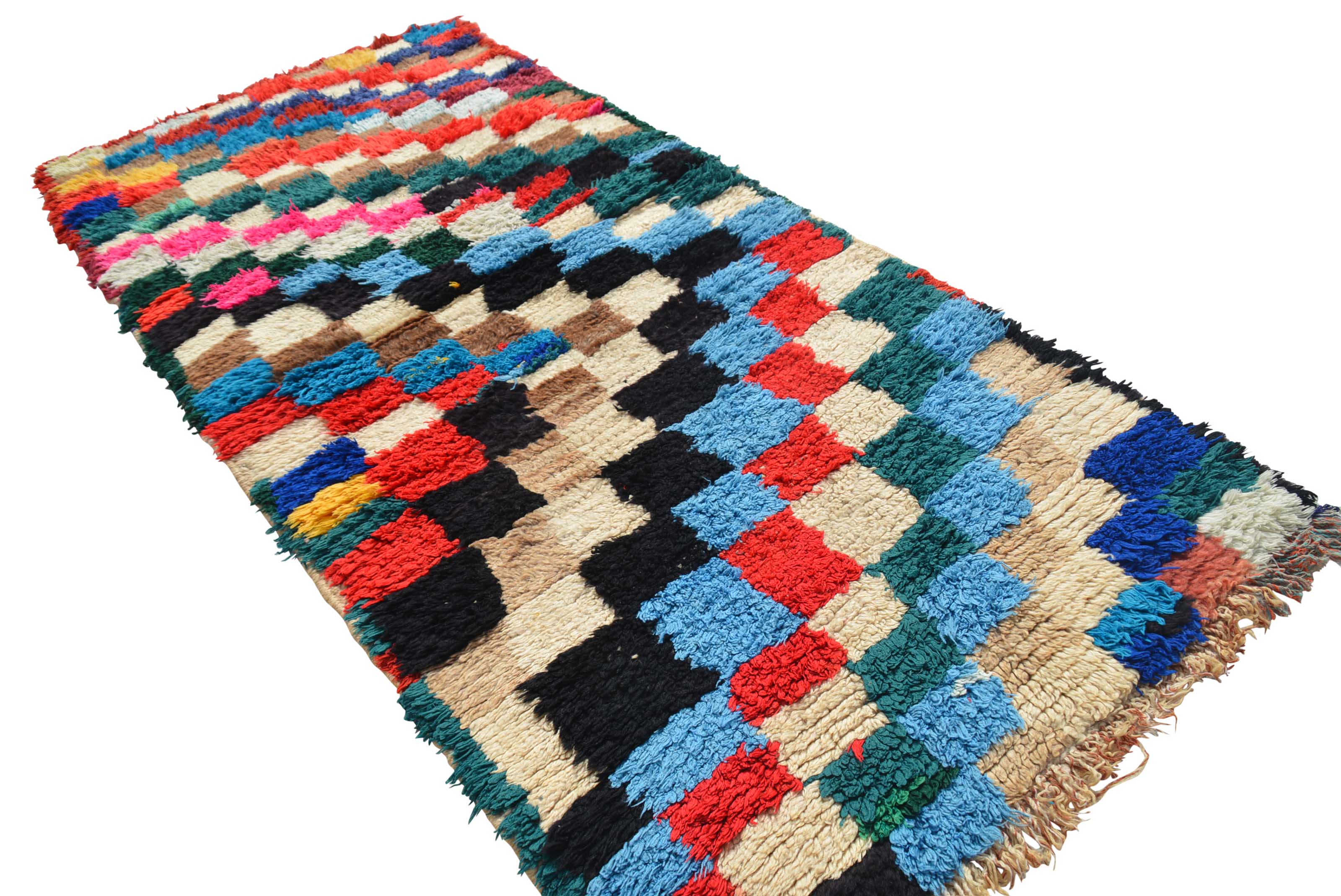 Vintage Moroccan Rug Vintage Moroccan Rug - Vintage Distressed Area Rugs  illuminate collective 