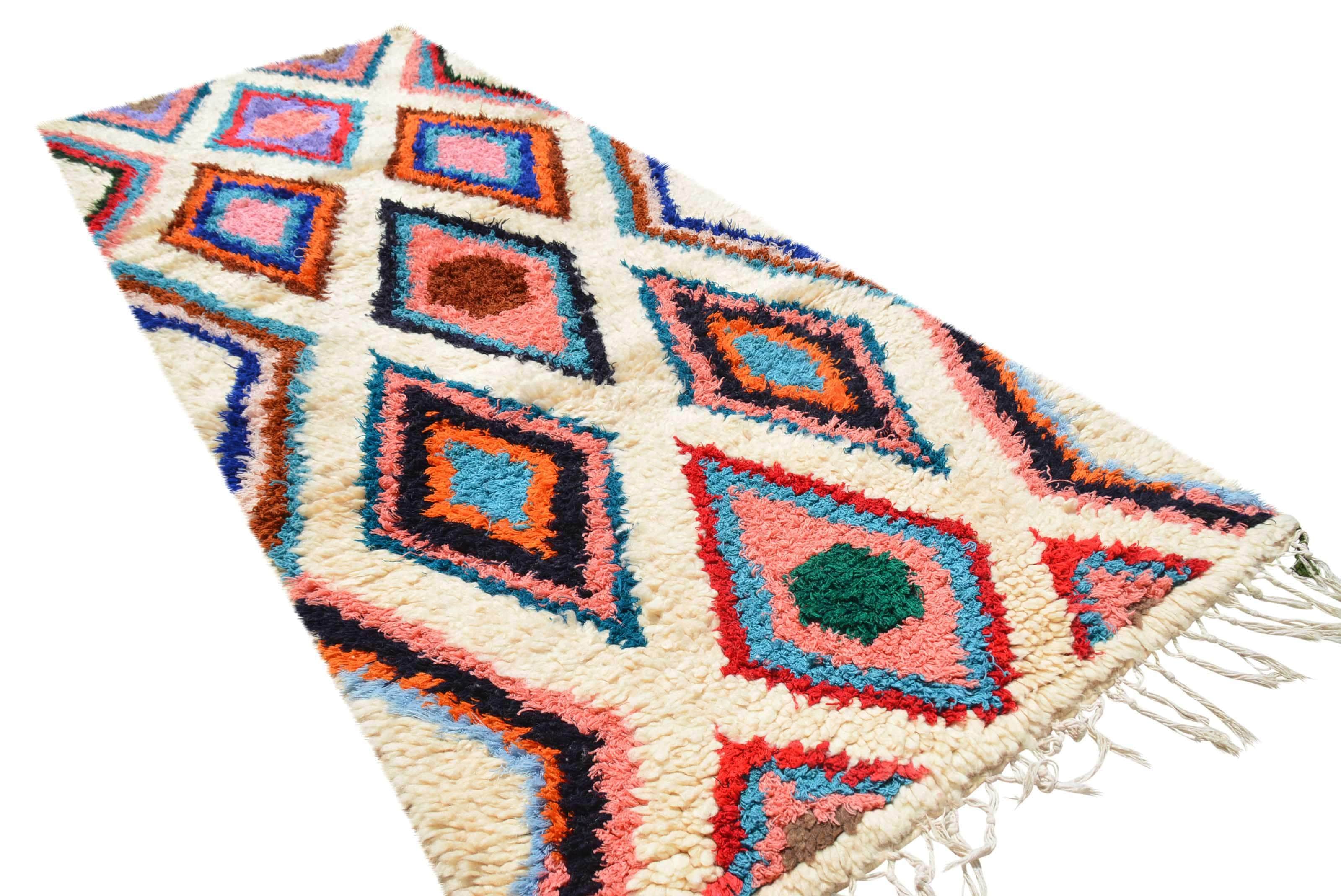Vintage Moroccan Rug Vintage Moroccan Rug  - Vintage Hooked Rugs - Vintage Inspired Rugs illuminate collective 