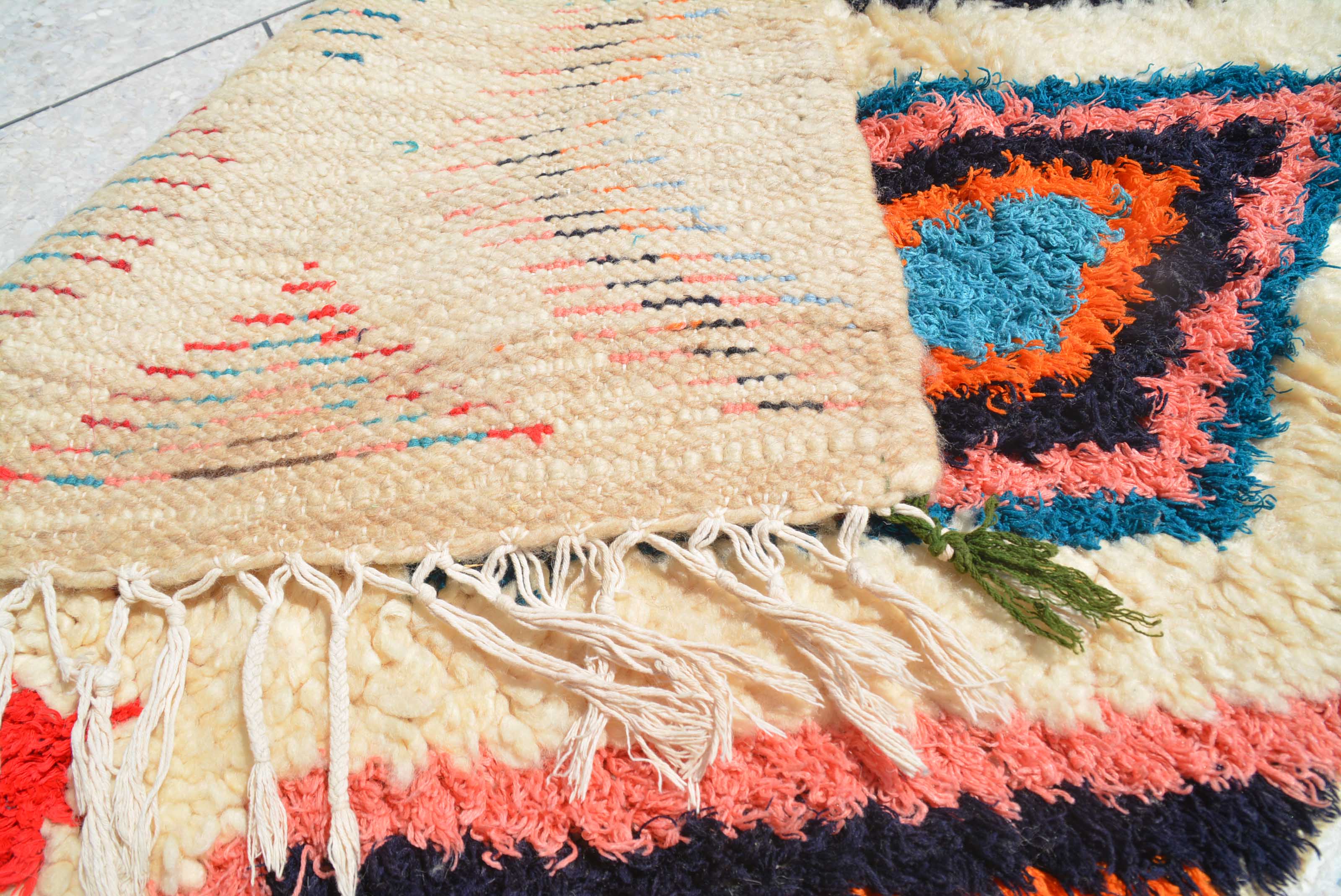 Vintage Moroccan Rug Vintage Moroccan Rug  - Vintage Hooked Rugs - Vintage Inspired Rugs illuminate collective 