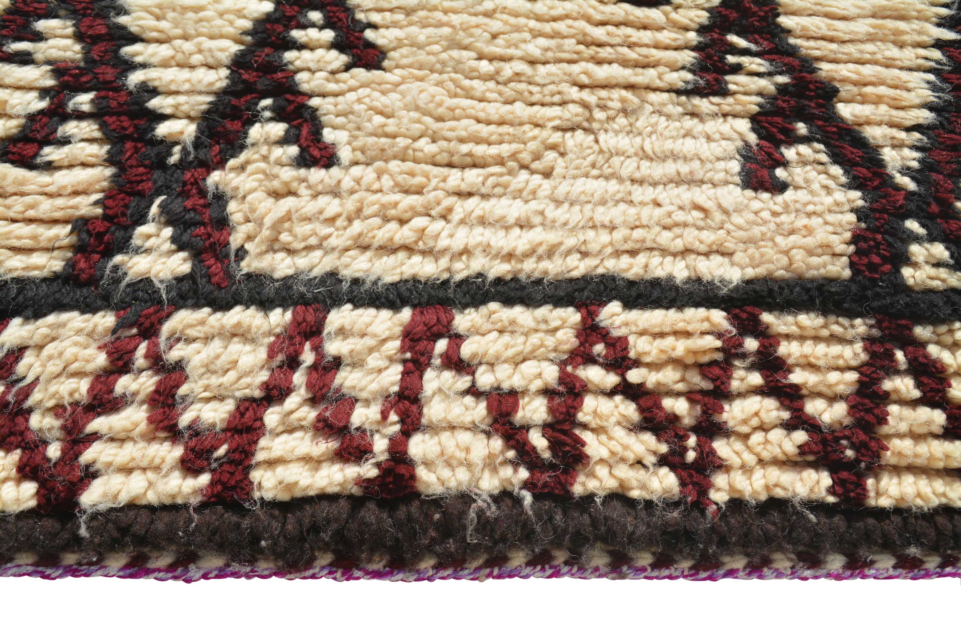 Vintage Moroccan Rug Vintage Moroccan Rug  - Vintage Rug Shop - Brown And Black Rugs illuminate collective 