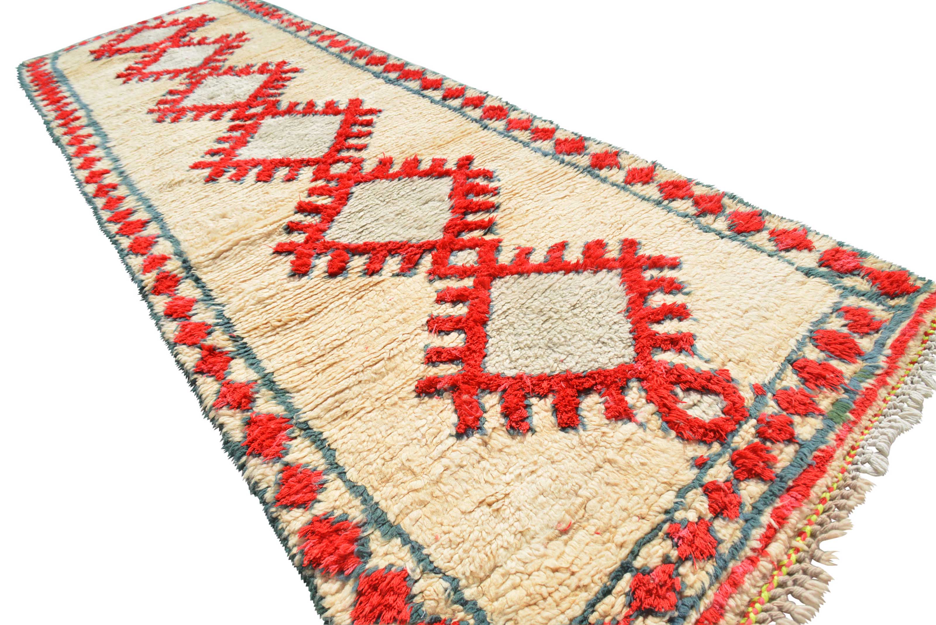 Vintage Moroccan Rug Vintage Moroccan Rug - Vintage Vinyl Rugs - Illuminate Collective illuminate collective 