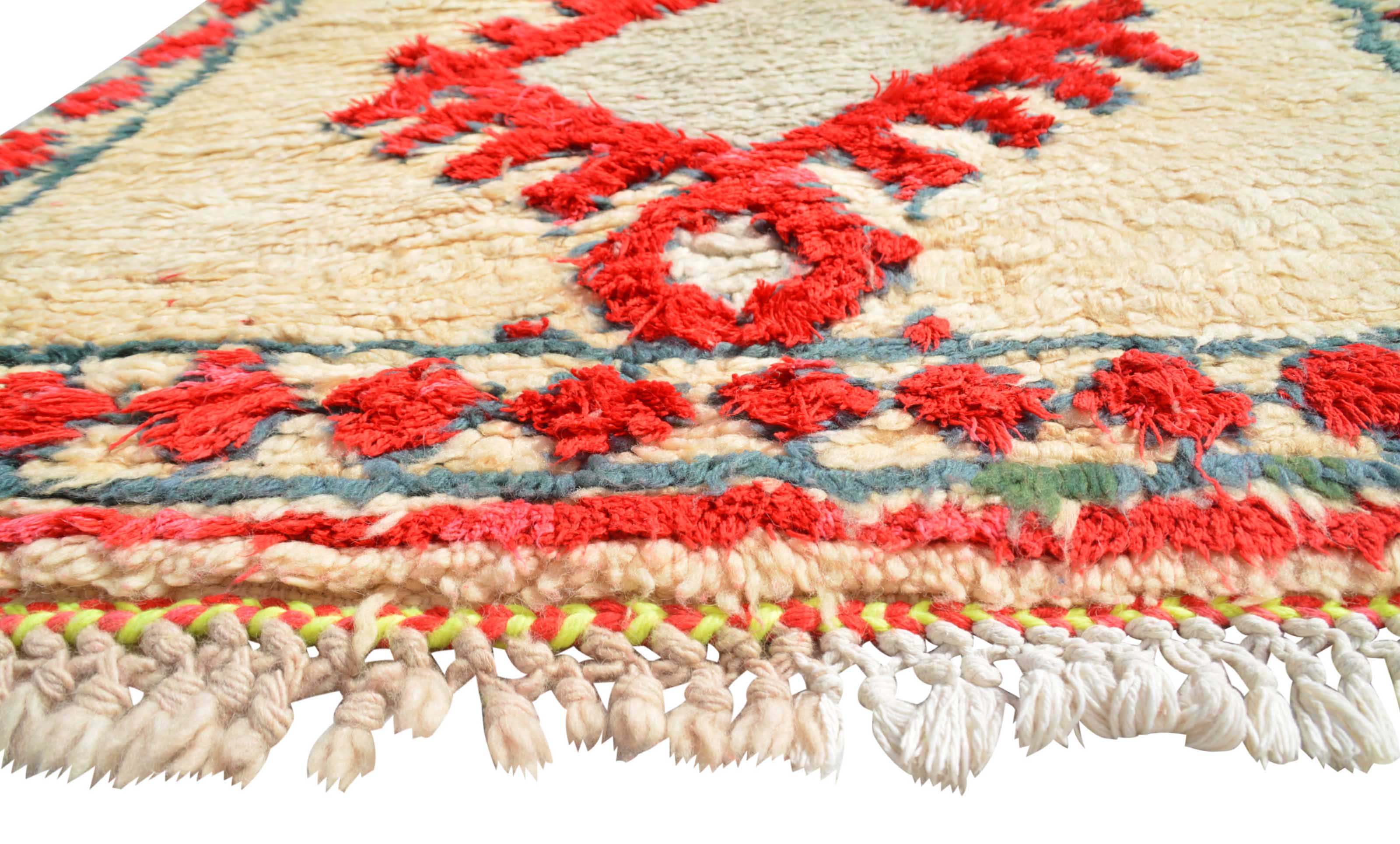 Vintage Moroccan Rug Vintage Moroccan Rug - Vintage Vinyl Rugs - Illuminate Collective illuminate collective 