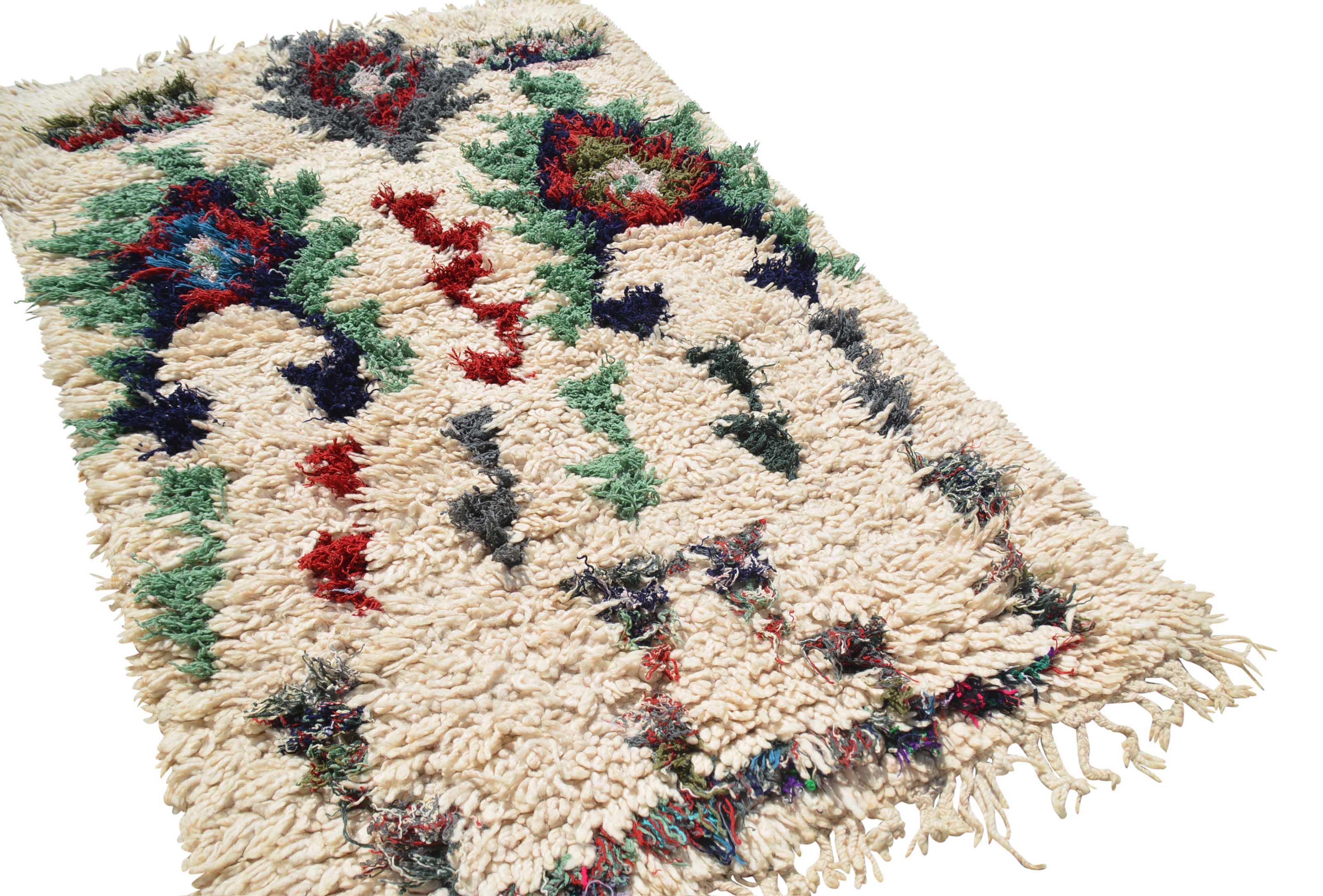 Vintage Moroccan Rug Vintage Moroccan Rug  - Vintage Wool Rugs - Illuminate Collective illuminate collective 