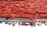 Vintage Moroccan Rug Vintage Moroccan Rug - White And Pink Rug - Illuminate Collective illuminate collective 