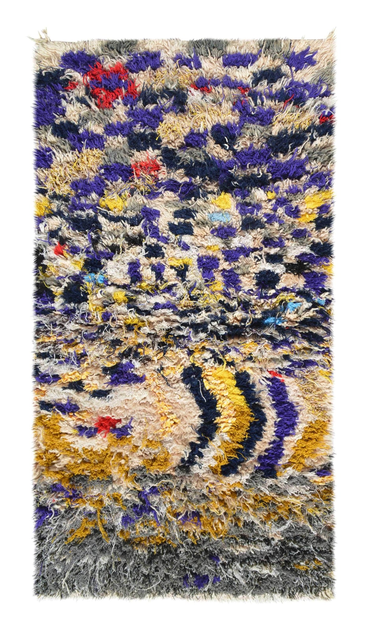 Vintage Moroccan Rug Vintage Purple Rug Illuminate Collective