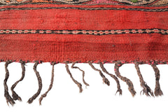 Vintage Moroccan Rug Vintage Red and Olive Rug Moroccan Rug | Illuminate Collective illuminate collective 