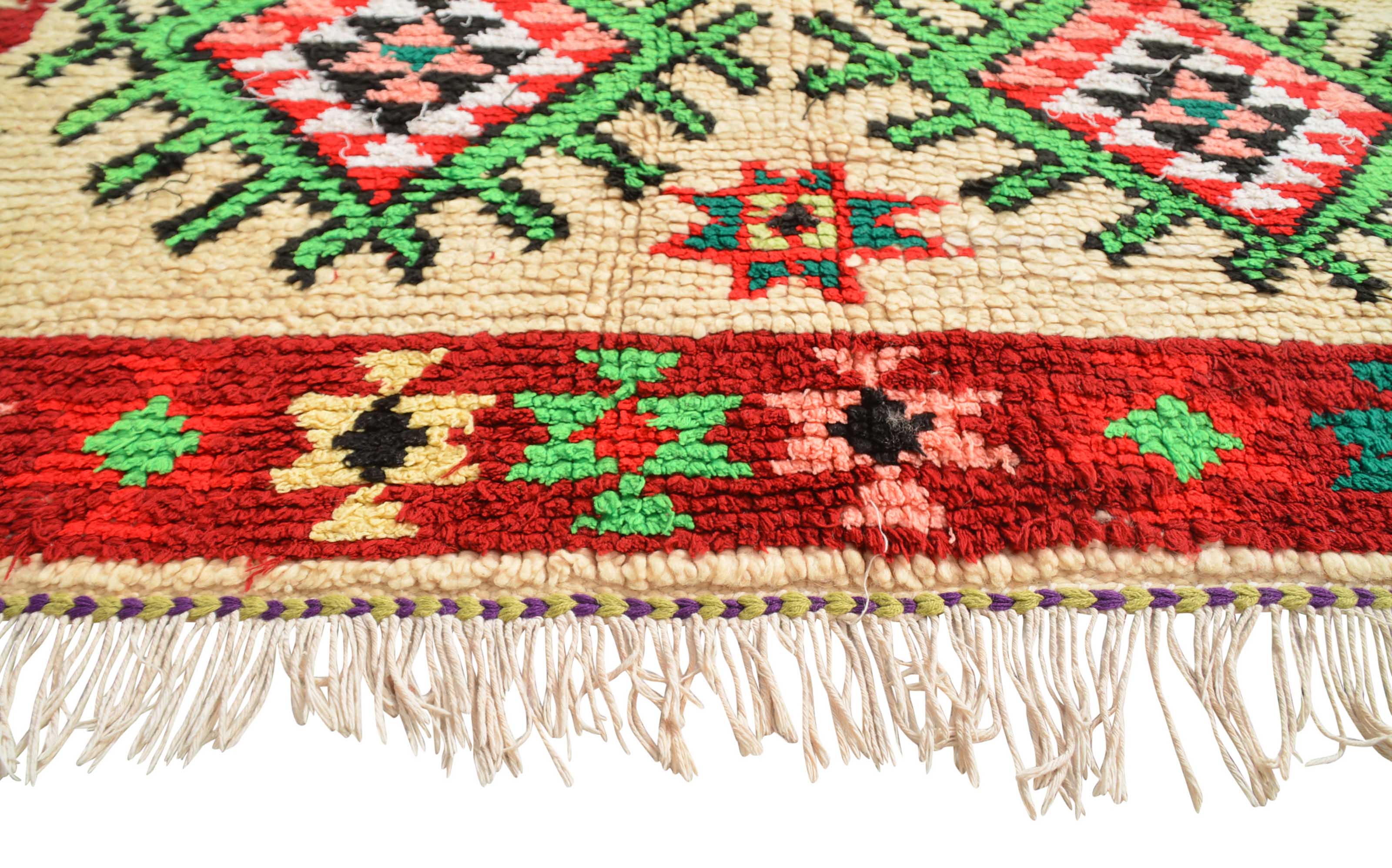 Vintage Moroccan Rug Vintage Retro Rugs - Vintage Hooked Rugs - Illuminate Collective illuminate collective