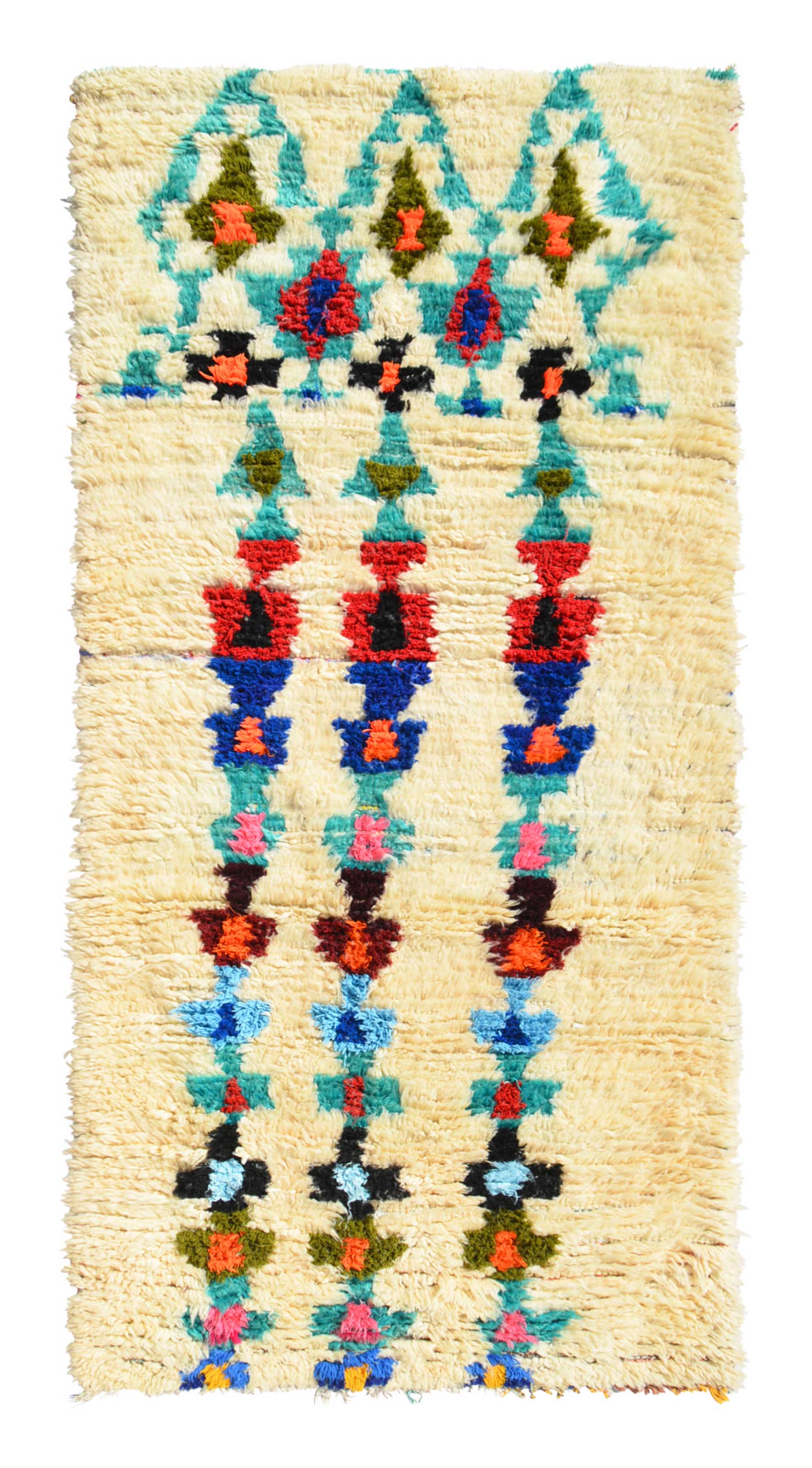 Vintage Moroccan Rug Vintage Rug | Pink and Orange Moroccan Rug | Illuminate Collective illuminate collective 