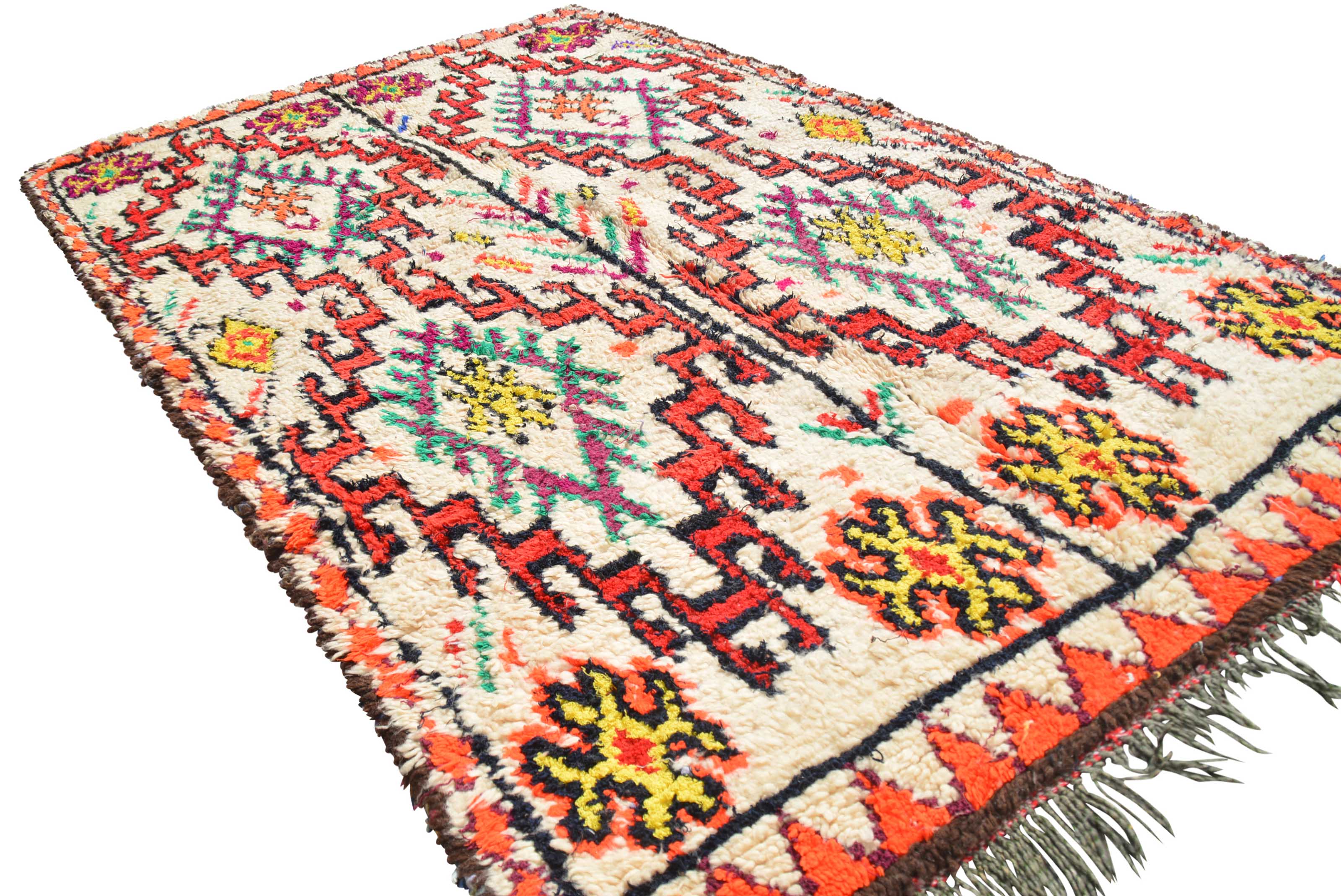 Vintage Moroccan Rug Vintage Rugs 9x12 Vintage Moroccan Style Rug | Illuminate Collective illuminate collective 