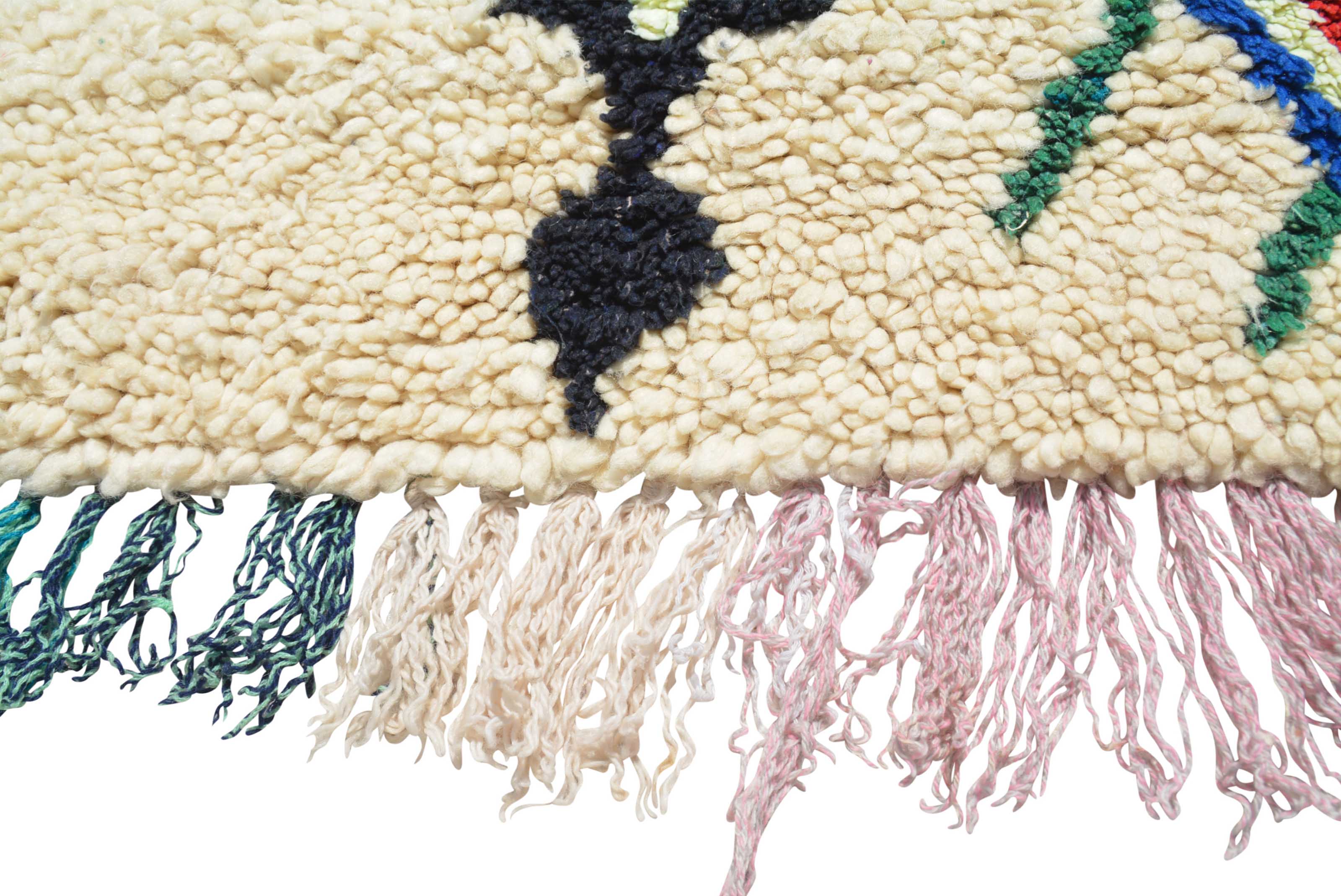 Vintage Moroccan Rug  Vintage Rugs Blue - Vintage Moroccan Rug - Illuminate Collective Illuminate Collective 