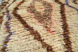 Vintage Moroccan Rug Vintage Rugs Boho | Vintage Moroccan Bedroom Rug illuminate collective