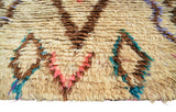 Vintage Moroccan Rug Vintage Rugs Boho | Vintage Moroccan Bedroom Rug illuminate collective