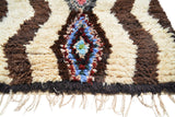 Vintage Moroccan Rug Vintage Rugs Cheap | Blue and Brown Rugs illuminate collective 