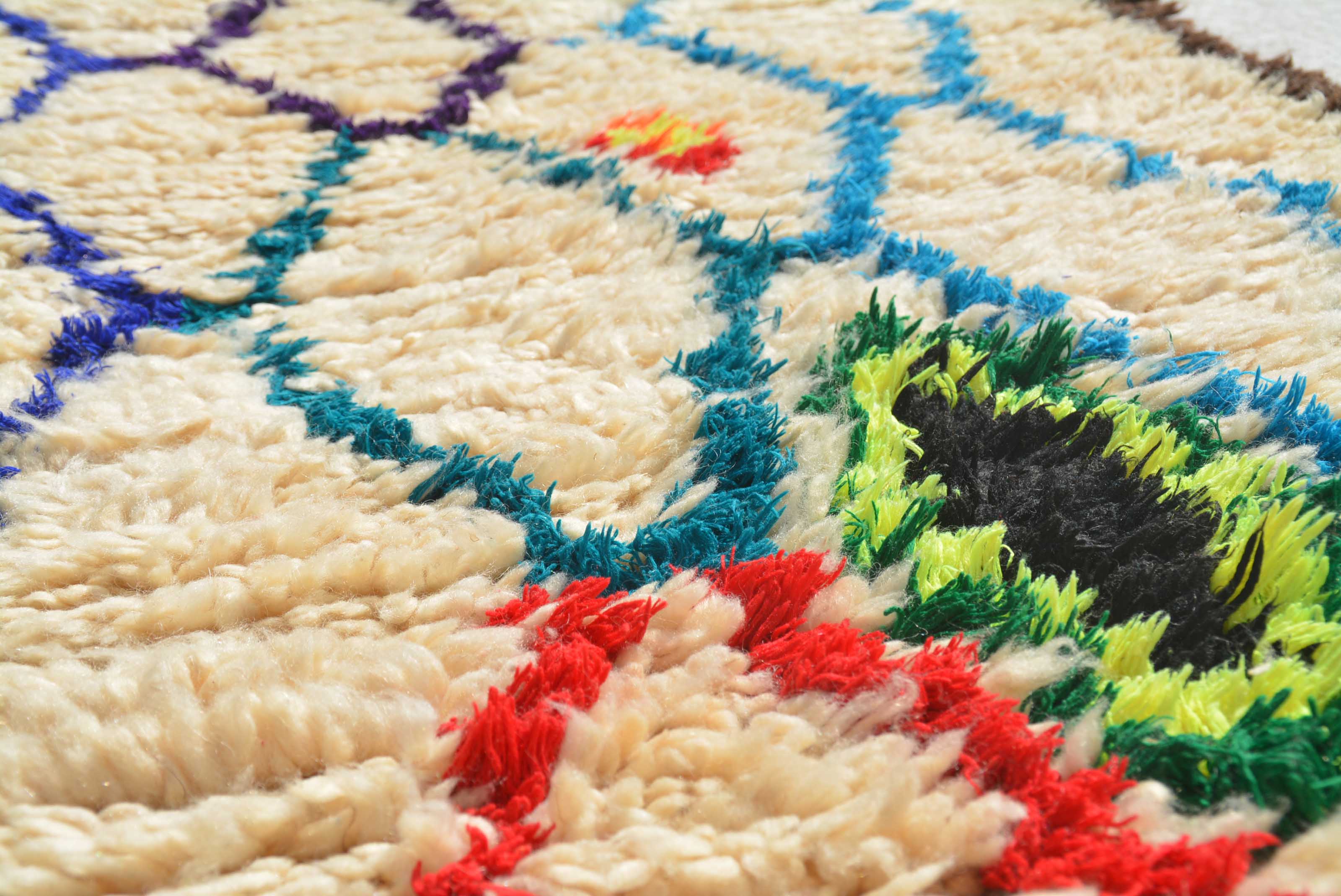 Vintage Moroccan Rug Vintage Shag Rug | Vintage Moroccan Runner Rug | Berber Rug | Illuminate Collective illuminate collective 