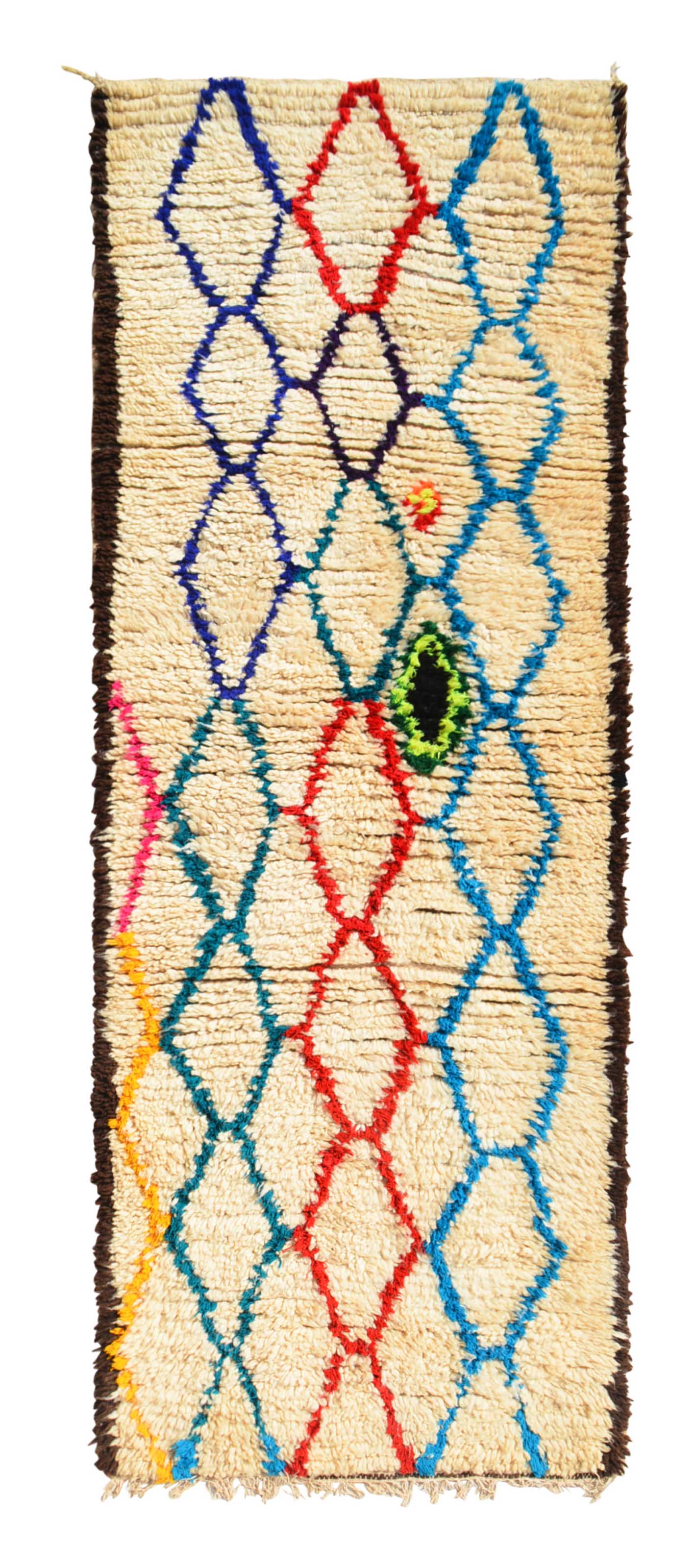 Vintage Moroccan Rug Vintage Shag Rug | Vintage Moroccan Runner Rug | Berber Rug | Illuminate Collective illuminate collective 
