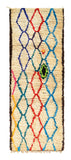 Vintage Moroccan Rug Vintage Shag Rug | Vintage Moroccan Runner Rug | Berber Rug | Illuminate Collective illuminate collective 