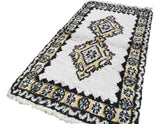 Vintage Moroccan Rug Vintage Southwestern Rugs - Black Vintage Rug - Illuminate Collective illuminate collective 