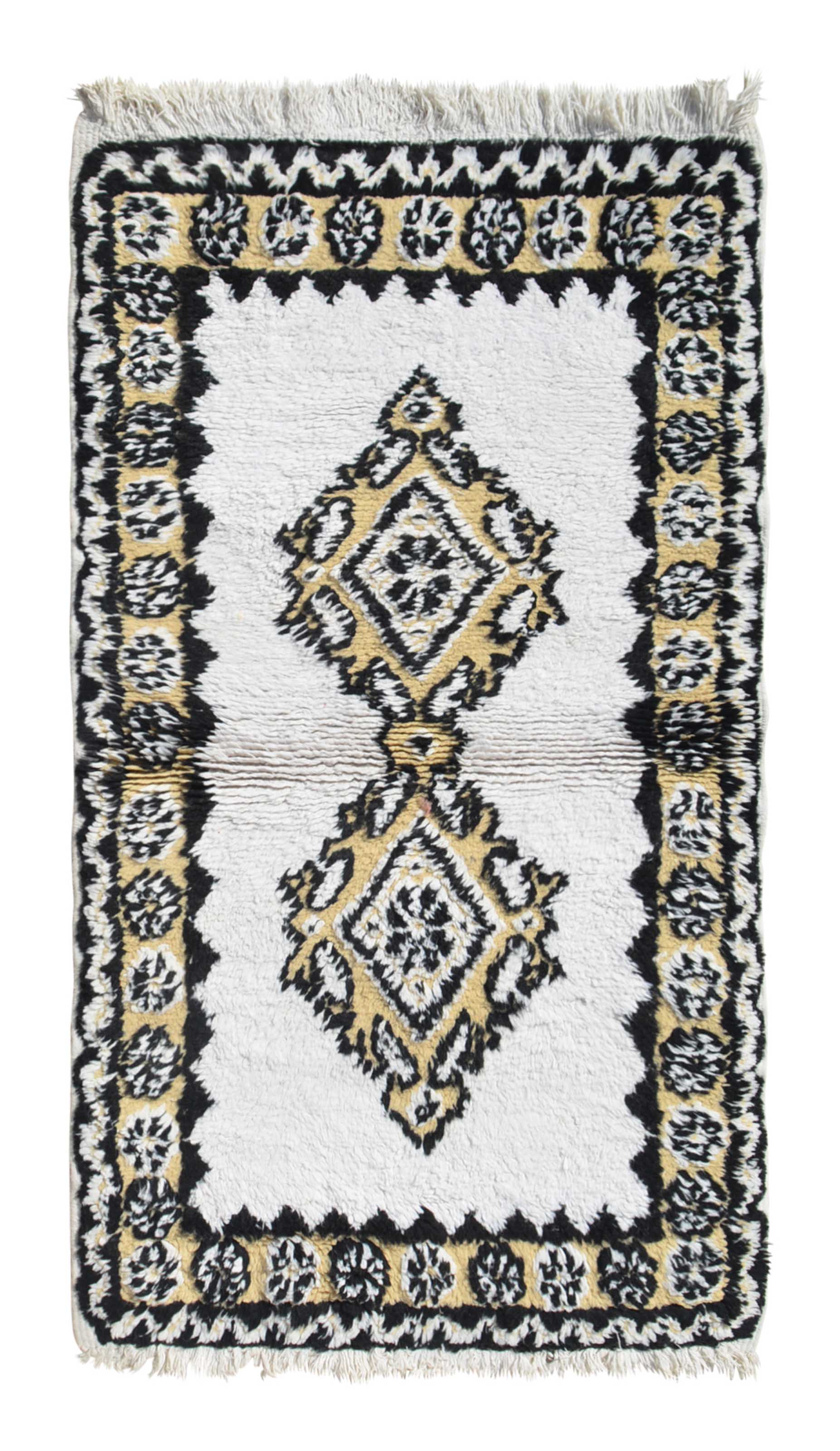 Vintage Moroccan Rug Vintage Southwestern Rugs - Black Vintage Rug - Illuminate Collective illuminate collective 
