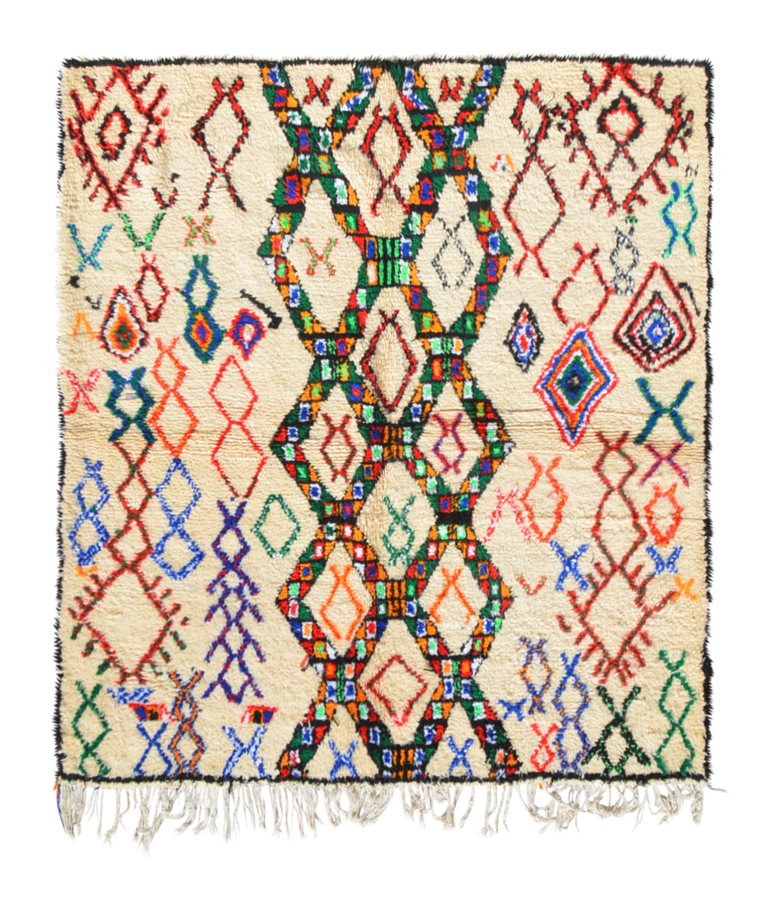 Vintage Moroccan Rug Vintage Southwestern Rugs - Vintage Rug Illuminate Collective 