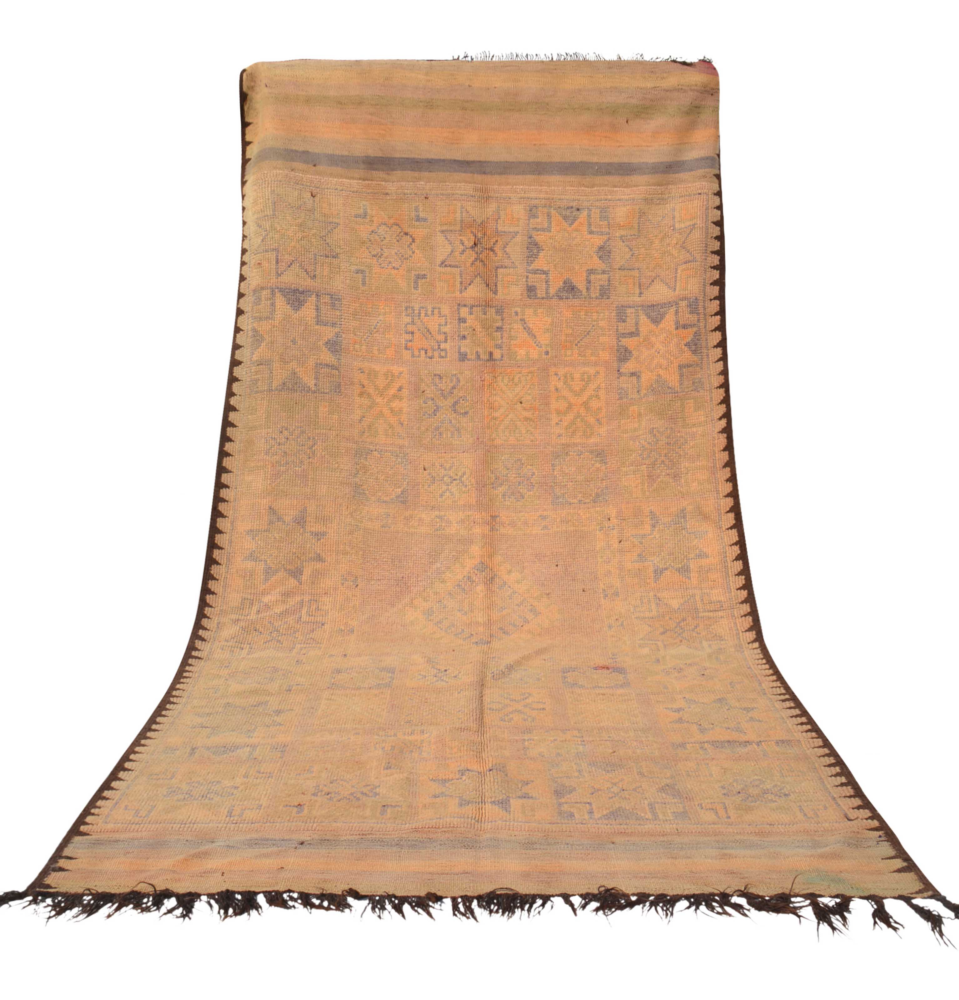 Vintage Moroccan Rug Vintage Vinyl Rug | Vintage Rugs Illuminate Collective