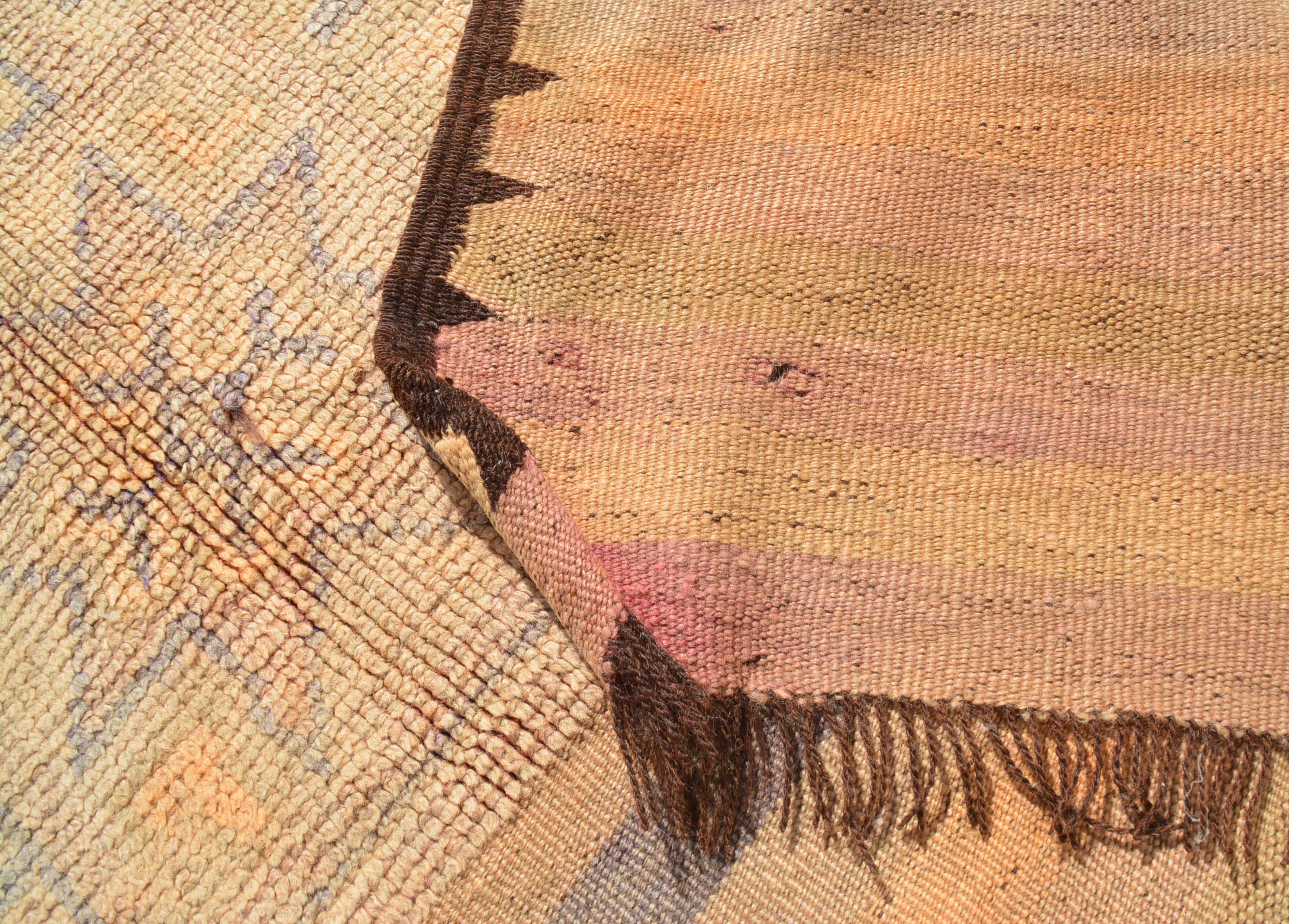Vintage Moroccan Rug Vintage Vinyl Rug | Vintage Rugs Illuminate Collective