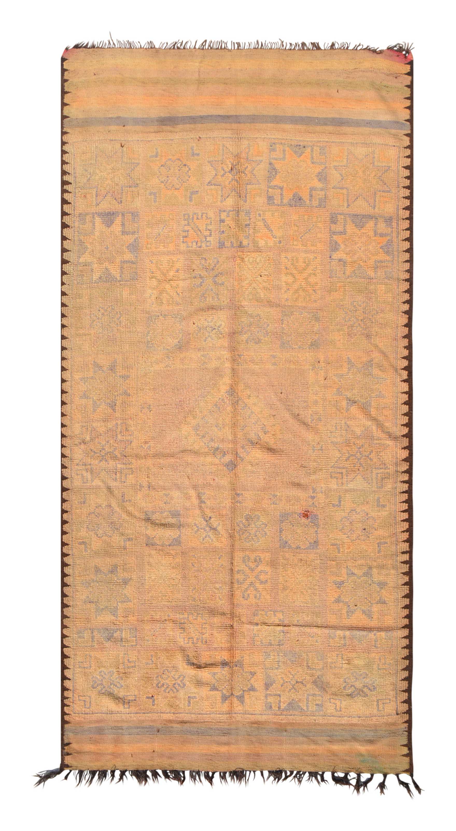 Vintage Moroccan Rug Vintage Vinyl Rug | Vintage Rugs Illuminate Collective