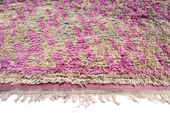 Vintage Moroccan Rug Vintage Vinyl Rugs - Vintage Distressed Rugs - Illuminate Collective illuminate collective 