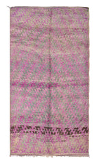 Vintage Moroccan Rug Vintage Vinyl Rugs - Vintage Distressed Rugs - Illuminate Collective illuminate collective 