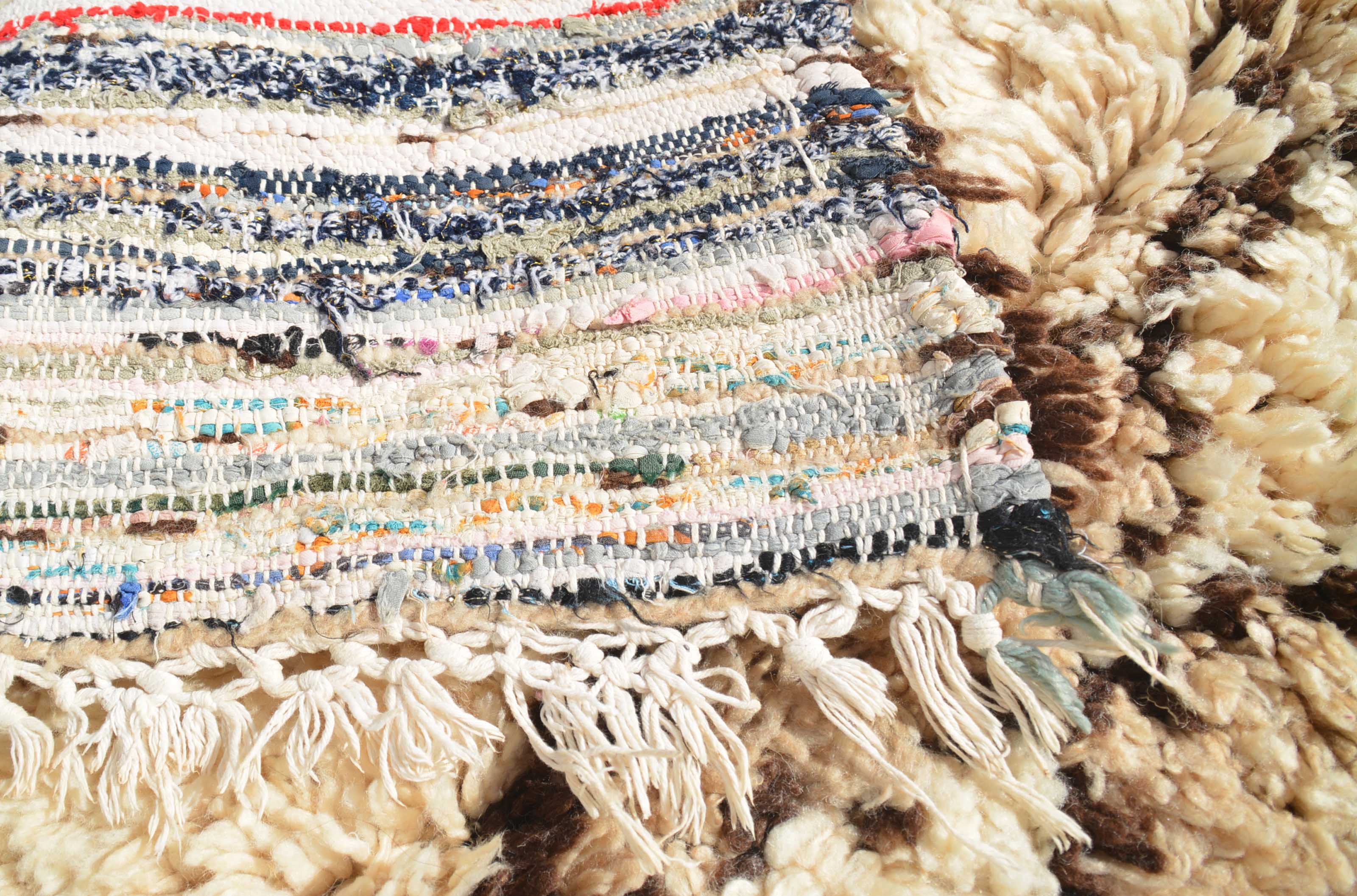 Vintage Moroccan Rug Vintage Wool Rug - Vintage Moroccan Rug - Illuminate Collective Illuminate Collective