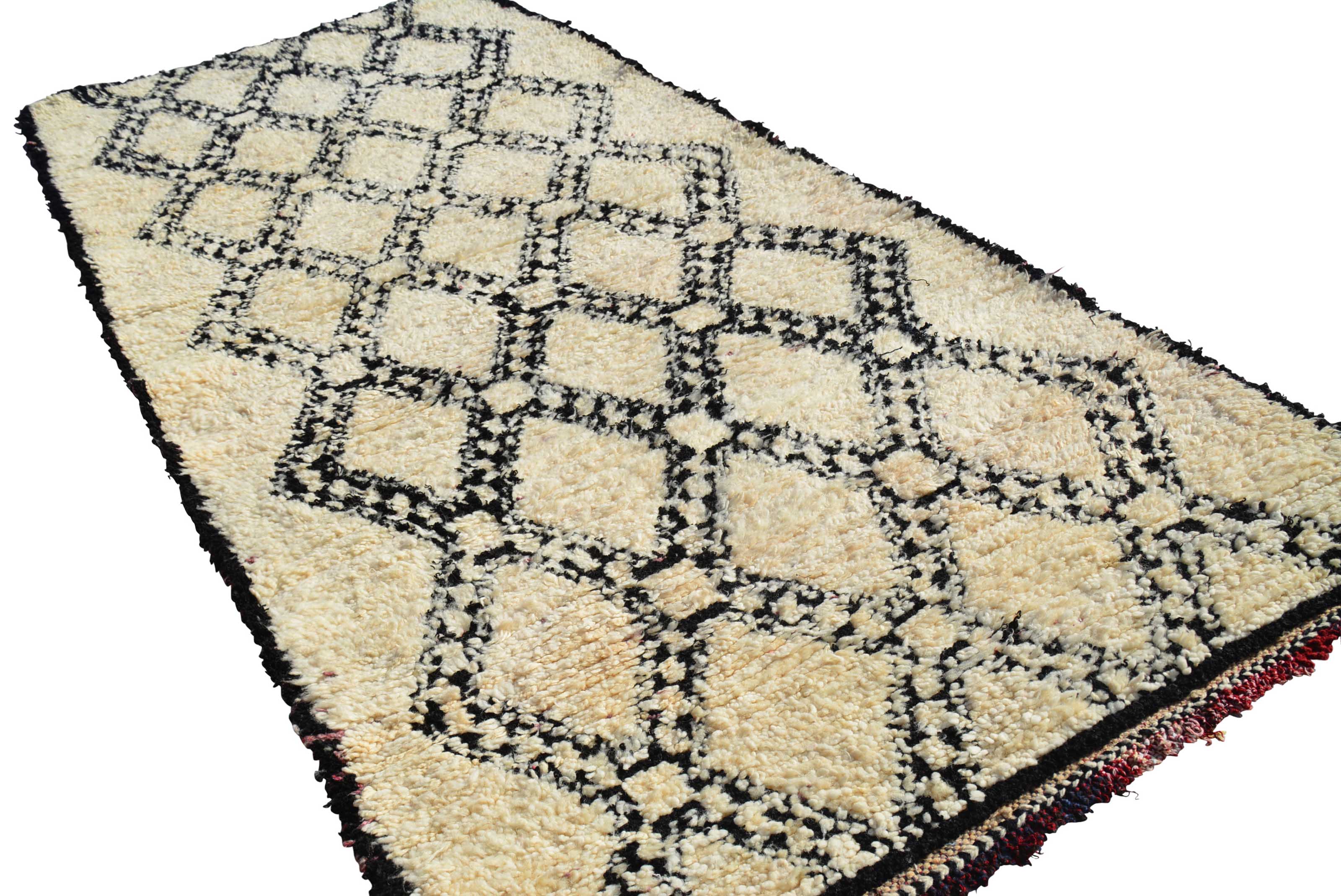 Vintage Moroccan Rug Vintage Wool Rug - Vintage Shag Rug - Illuminate Collective Illuminate Collective