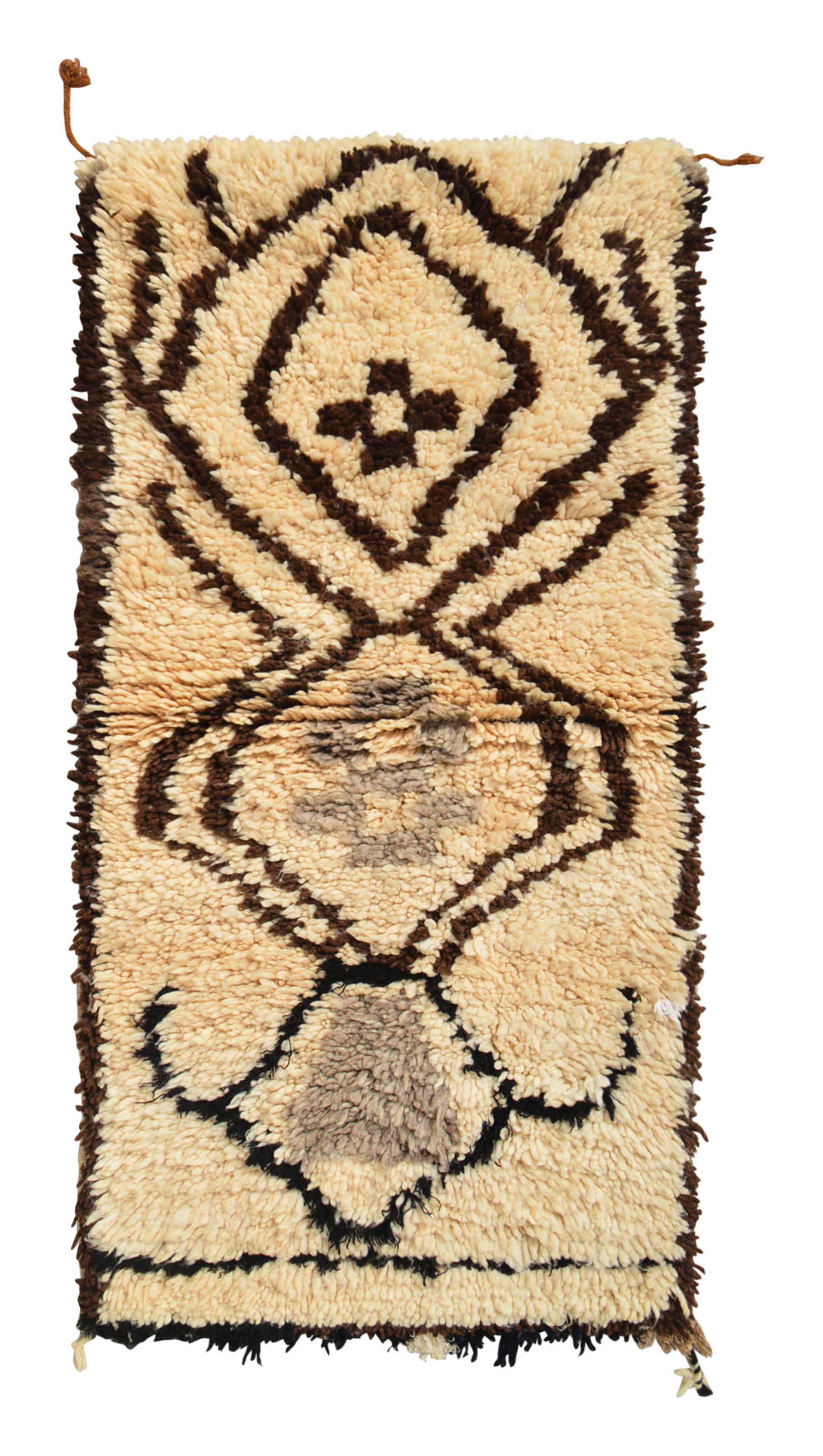Vintage Moroccan Rug Wild Ride Moroccan Rug - 2'5 x 4'10 - 0.74m x 1.47m - Vintage Moroccan Rug illuminate collective 