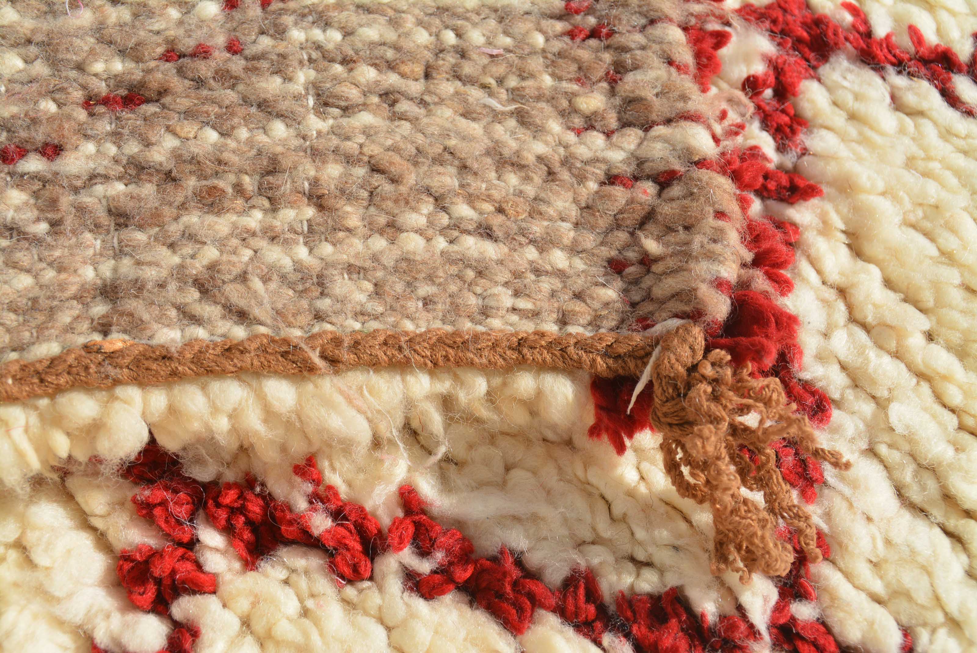 Vintage Moroccan Rug | Wool Shag Rug | Vintage Wool Rugs | Illuminate Collective