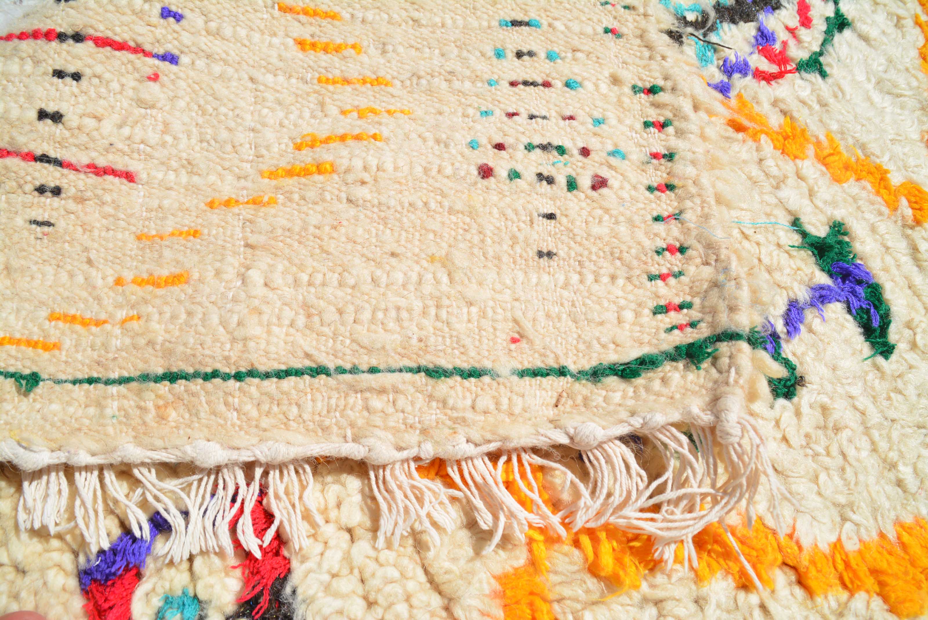 Vintage Moroccan Rug Yellow Vintage Rug - Foolish Love - Illuminate Collective illuminate collective 